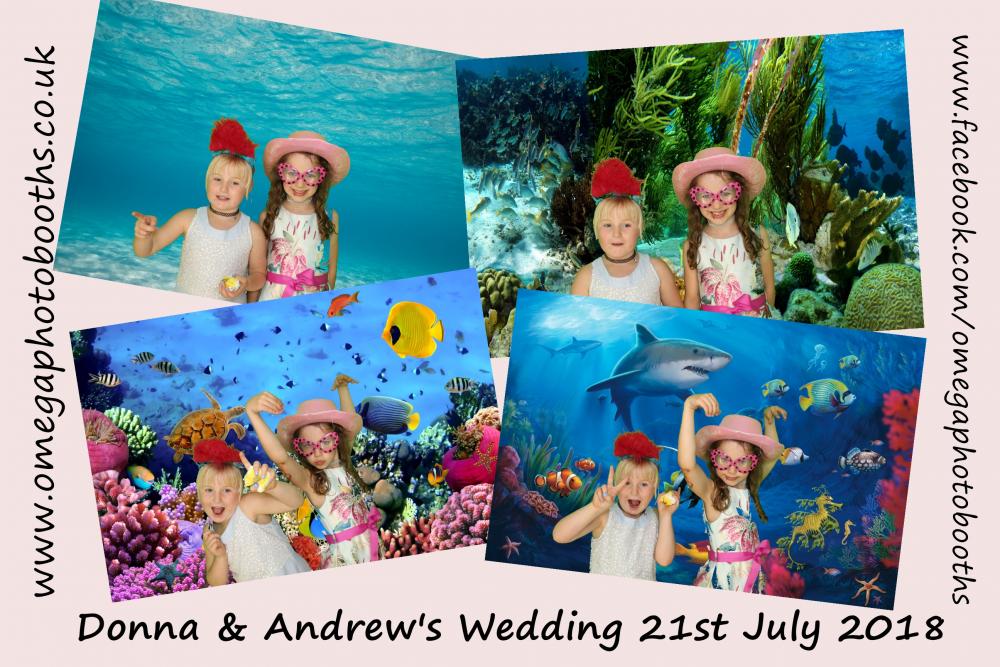 Donna & Andrew's Wedding | View more photos from the event at gallery.omegaphotobooths.co.uk/u/Omega-Photobooths/Donna-Andrews-Wedding